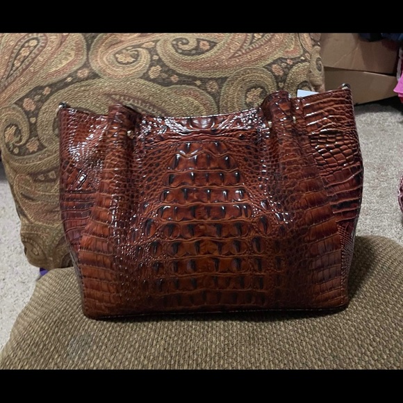 Brahmin Small Mallory  Pecan - Picture 2 of 2